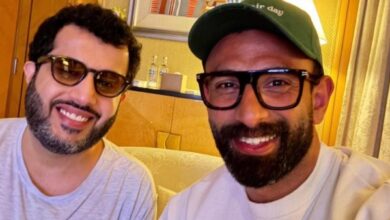 هتوحشنا ياهيما.. تركي آل الشيخ يمازح إبراهيم فايق بعد حديثه عن هزيمة السعودية