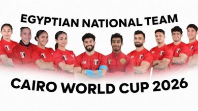 10 لاعبين في قائمة الفراعنة لكأس العالم للجمباز الفني القاهرة 2026