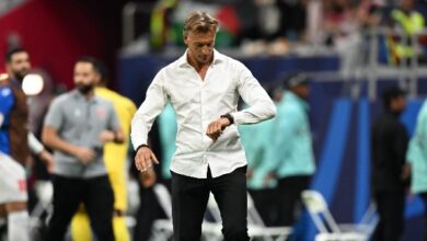 عقدة الفراعنة تطارد هيرفي رينارد.. 4 مواجهات بدون فوز أمام منتخب مصر