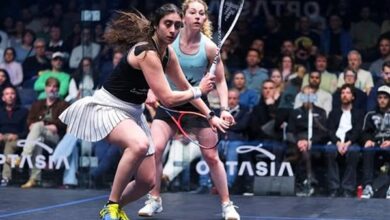 هانيا الحمامي ونور الشربيني تصعدان لنهائي بطولة أوبتاسيا للإسكواش