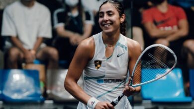 هانيا الحمامي تتويج ببطولة أوبتاسيا بانجلترا