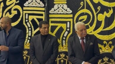 نجوم الكرة المصرية في عزاء شقيق فاروق جعفر.. صور