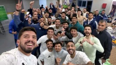 كهربا يحتفل بالفوز على بتروجت: للبترول زعيم واحد