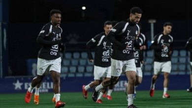 لقطات من مران منتخب مصر في "إسبانيول" استعداداً لودية إسبانيا.. صور