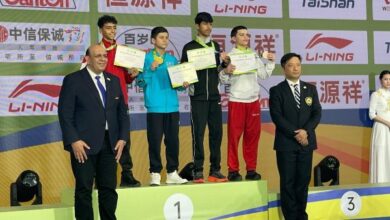 مصر تحصد 10 ميداليات في بطولة العالم للووشو كونغ فو بالصين