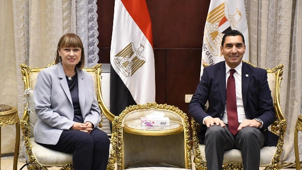 وزير الرياضة يبحث مع ممثل الأمم المتحدة في مصر تعزيز التعاون المشترك وتمكين الشباب