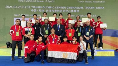 وزير الرياضة يهنئ بعثة مصر للووشو كونغ فو بعد تحقيق 10 ميداليات في بطولة العالم بالصين