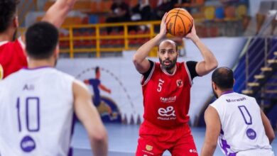 الأهلي يهزم المصرية للاتصالات ويواجه الاتحاد السكندري في نهائي دوري سوبر السلة