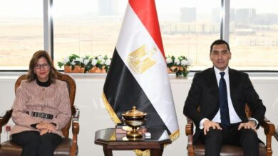 وزير الشباب والرياضة يبحث تعزيز التعاون المشترك مع الأكاديمية الوطنية للتدريب