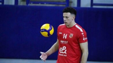 رجال طائرة الأهلي| الأشعة تثبت إصابة سيف عابد بقطع في الرباط الصليبي