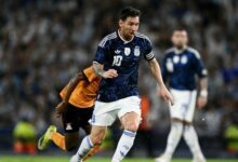 ميسي يقود الأرجنتين لاكتساح زامبيا بخماسية ودية استعدادًا للمونديال