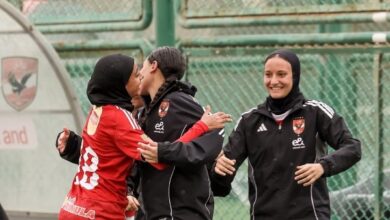 ناشئات سيدات الأهلي تتوج بلقب الجمهورية