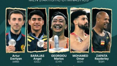 17 بطلا ولاعبا أولمبيا يشاركون في بطولة العالم للجمباز الفني القاهرة 2026