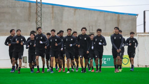 منتخب الناشئين يختتم استعداداته لمواجهة ليبيا تحت الأمطار