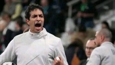 أحمد هشام يضمن أولى ميداليات مصر ببطولة العالم للناشئين والشباب للسلاح بالبرازيل