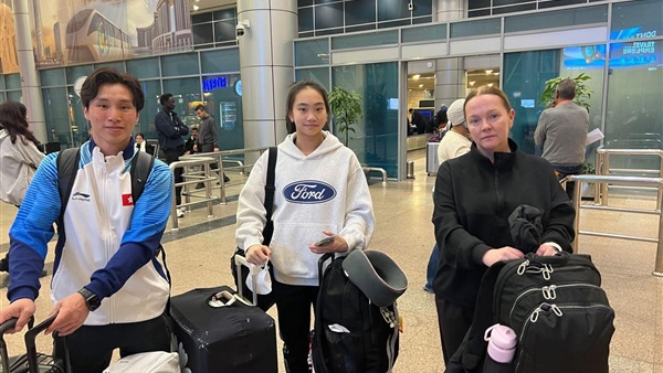 وصول الوفود والمنتخبات المشاركة في بطولة كأس العالم للجمباز الفني القاهرة