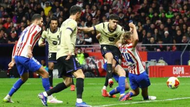 ثنائي برشلونة يواجه الإيقاف أمام أتلتيكو