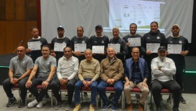 ختام فعاليات الدورة التدريبية المتطورة لمدربي حراس المرمى باتحاد الكرة