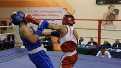 انطلاق منافسات اليوم الثاني لبطولة الجمهورية لرجال الملاكمة