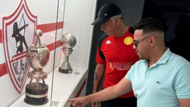 مارك فيش يزور متحف الزمالك.. صور