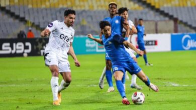 شوط سلبي بين إنبي وسموحة في الدوري