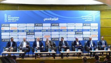 وزير الرياضة يشهد وقائع المؤتمر الصحفي لاستضافة مصر المرحلة الأولى من كأس العالم للخماسي الحديث