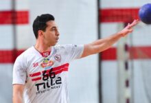 يد الزمالك يهزم سبورتنج بنتيجة 35