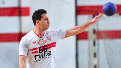 يد الزمالك يهزم سبورتنج بنتيجة 35