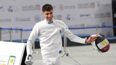 يوسف شامل يفوز بذهبية بطولة العالم للناشئين والشباب للسلاح بالبرازيل