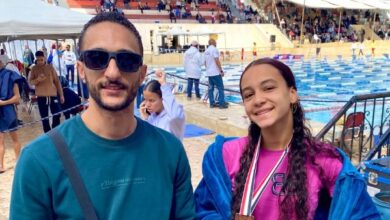 سارة محمد تقتنص برونزية بطولة الجمهـورية للسباحة القصيرة وتضع «النادي» على منصة التتويج