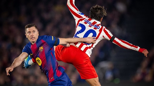 أتليتكو مدريد يهزم برشلونة في ذهاب دوري أبطال أوروبا