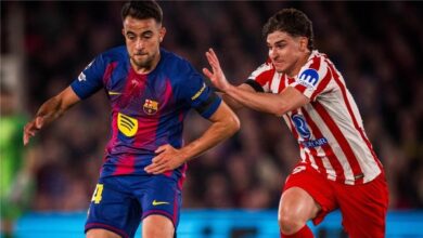 أتلتيكو مدريد يهزم برشلونة بهدفين ويقترب من نصف نهائي دوري الأبطال