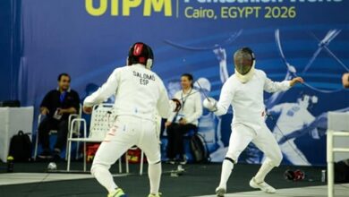 انطلاق تصفيات فردي الرجال بكأس العالم للخماسي الحديث