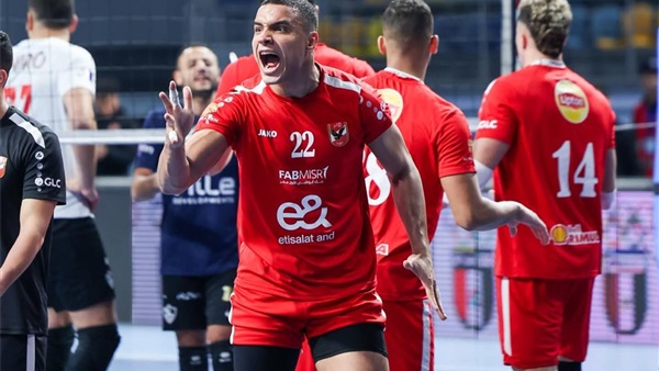 الأهلي يتخطى الجزيرة ويتأهل لنهائي كأس مصر للكرة الطائرة