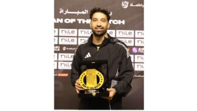 محمد سالم رجل مباراة المقاولون العرب والإسماعيلي