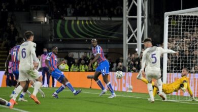 ثلاثية نظيفة.. كريستال بالاس يفوز على فيورنتينا في ذهاب ربع نهائي دوري المؤتمر الأوروبي