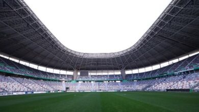 ستاد نيلسون مانديلا لإستقبال مباراة شباب بلوزداد الجزائري والزمالك| شاهد