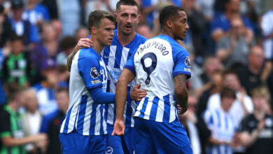 برايتون يهزم بيرنلي 2-0 في الدوري الإنجليزي