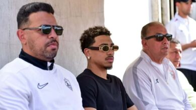 بيزيرا يدعم فريق الزمالك 2007 أمام الأهلي