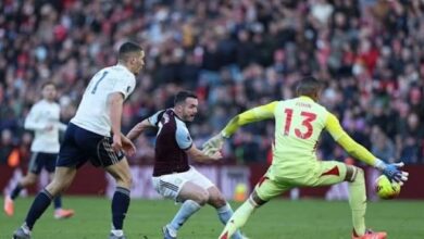 الدوري الإنجليزي.. نوتنجهام فورست يفرض التعادل علي أستون فيلا 1-1