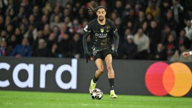 دوري أبطال أوروبا : باركولا بقائمة باريس سان جيرمان لمواجهة ليفربول