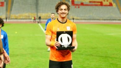 ياسين الملاح أفضل لاعب فى مباراة حرس الحدود وفاركو