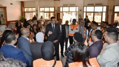 وزير الرياضة يلتقي المشاركين ببرنامج إحياء مسار العائلة المقدسة