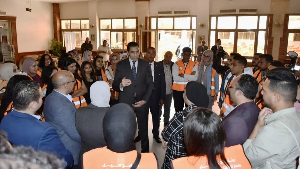 وزير الرياضة يلتقي المشاركين ببرنامج إحياء مسار العائلة المقدسة
