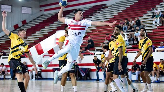 الزمالك يعبر الشمس ويتأهل لنصف نهائي كأس مصر لكرة اليد