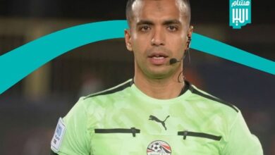 إصابة الحكم مصطفى الشهدي في لقاء مودرن سبورت والجونة