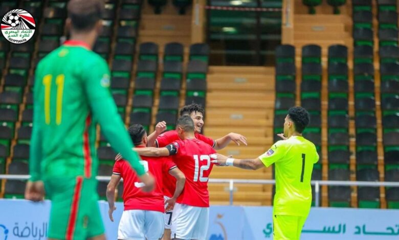 منتخب مصر لكرة الصالات يخسر أمام الجزائر وديًا