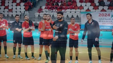 إصابة عبد الرحمن حميد في مواجهة الأهلي وسبورتنج بكأس مصر لليد