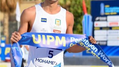 معتز وائل: ذهبية كأس العالم للخماسي الحديث جاءت رغم معاناتي من نزلة معوية