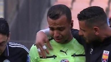 أبو ريدة يوجه بأفضل رعاية طبية لمصطفى الشهدي بعد إصابته بالرباط الصليبي